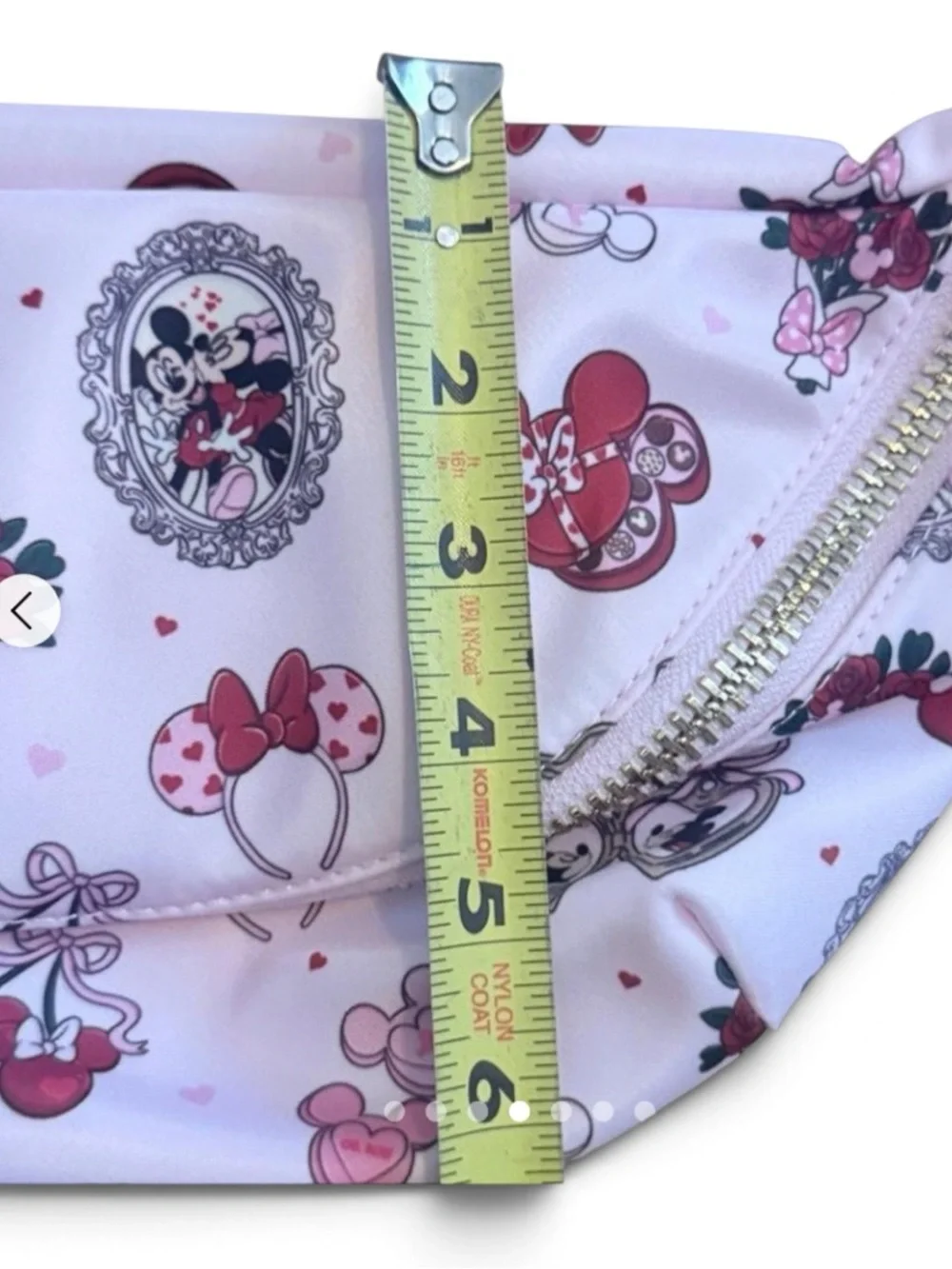 Disney’s STONEY CLOVER Mickey & Minnie Love Jumbo Waist Bag/Fanny Pack - NWT